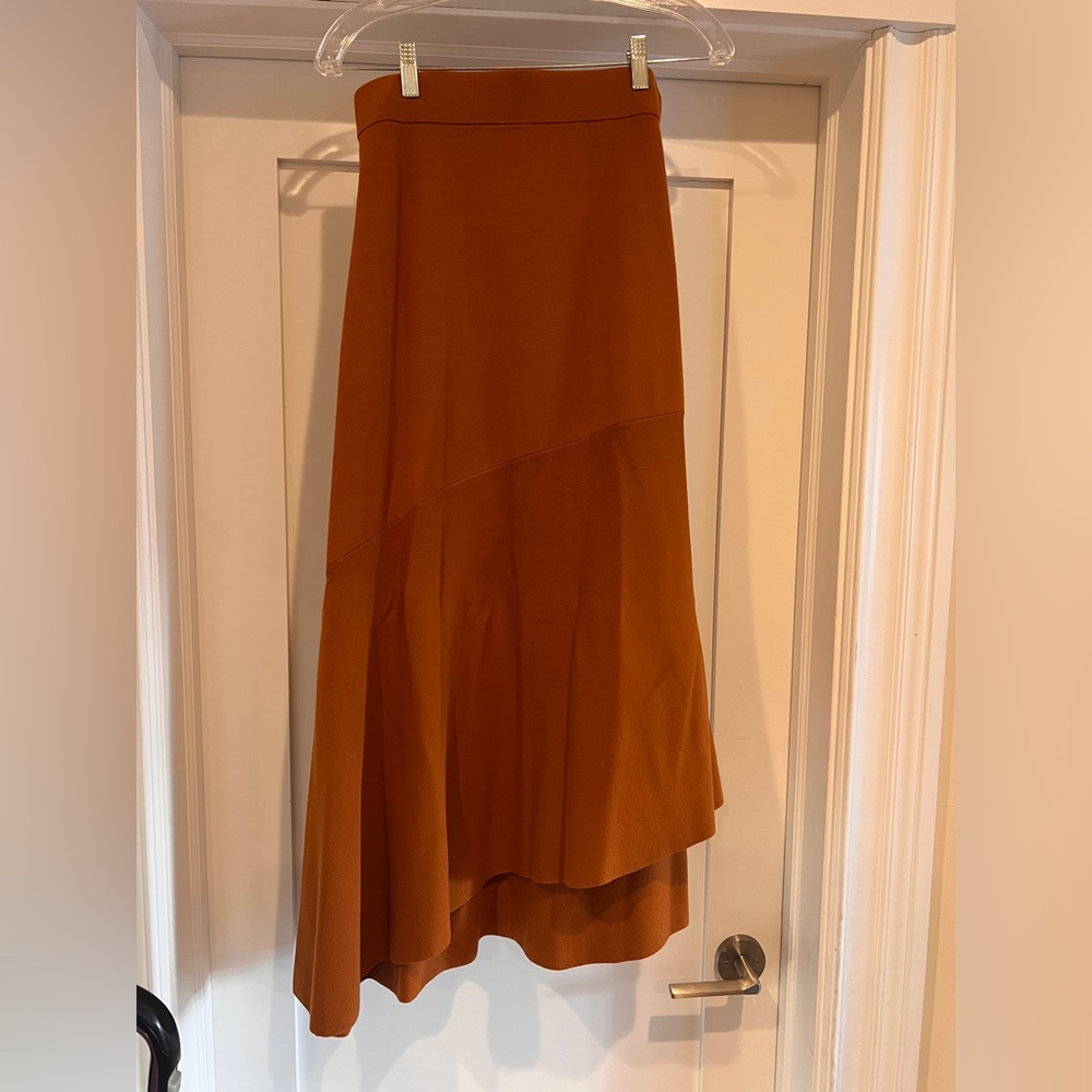 A.L.C. Asymmetrical Brown Skirt - Picture 4 of 4
